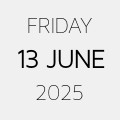 13 June 2025
